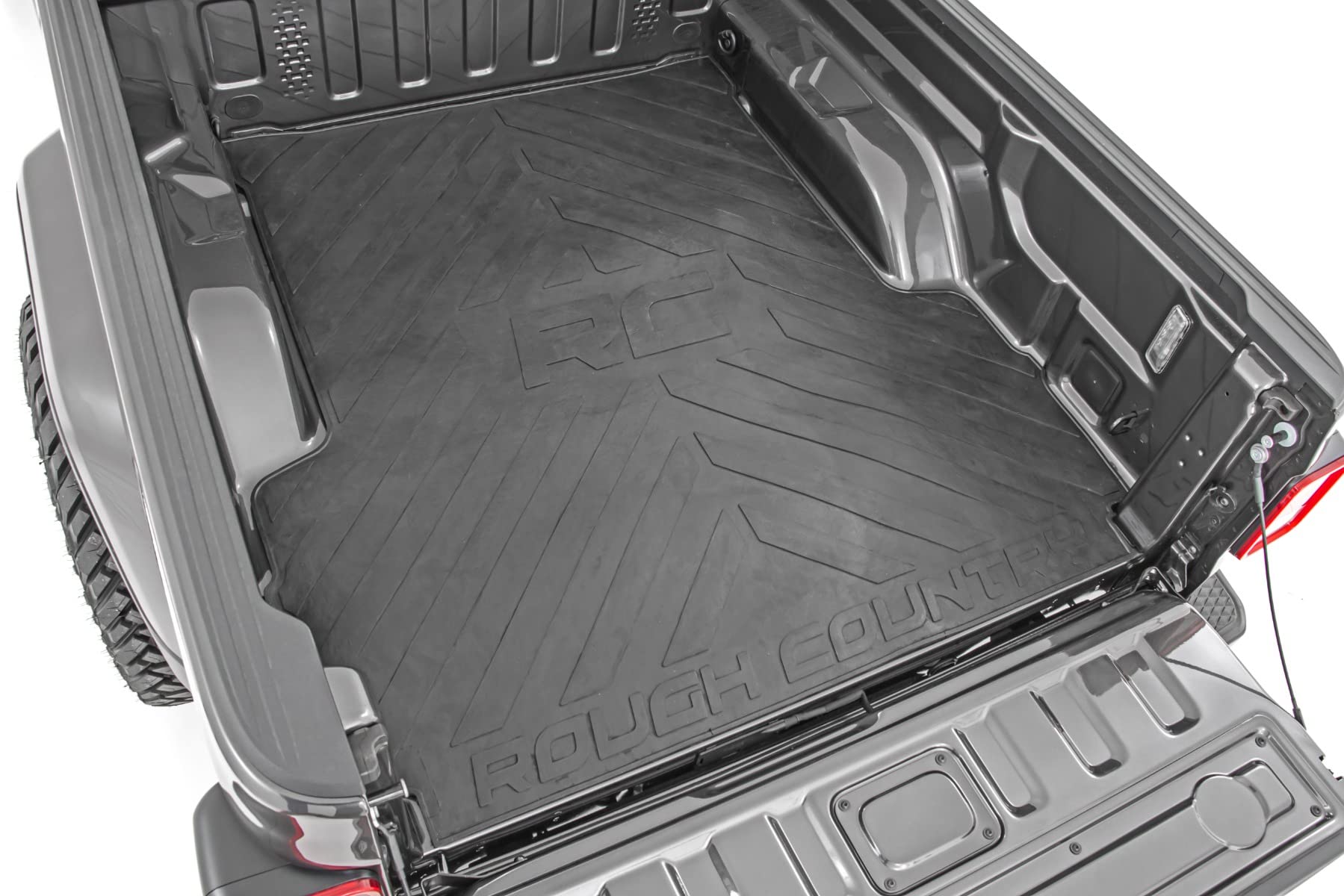 **Rough Country Heavy Duty Rubber Bed Mat for Jeep Gladiator JT (2020-2025) | 5' (60