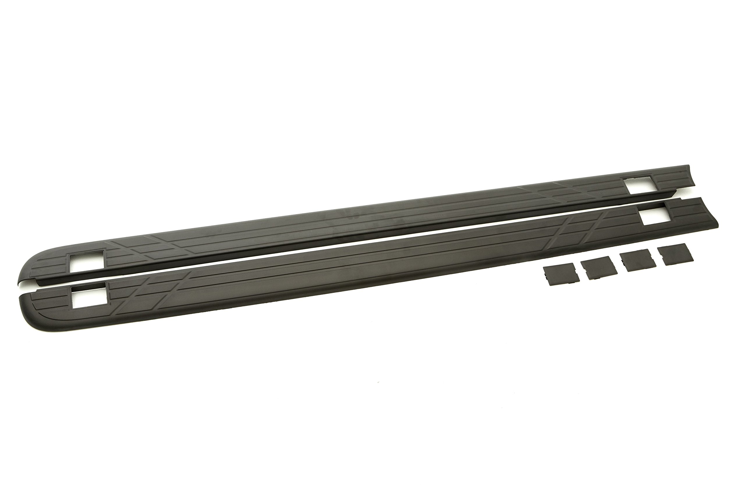 ACDelco GM Accessories 17802474 Black Standard Box Side Rail Protectors - Durable Truck Bed Protection for Pickup Trucks & SUVs