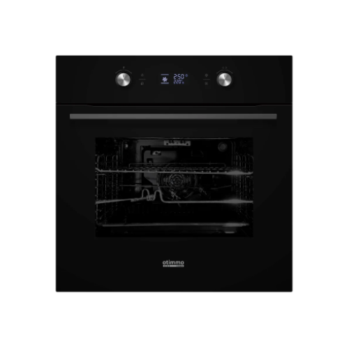 EuropAce EBO6821DBK 60cm 82L Built-In Oven with Touch & Knob Control - Perfect for Modern Kitchens, Baking, Roasting & Family Cooking