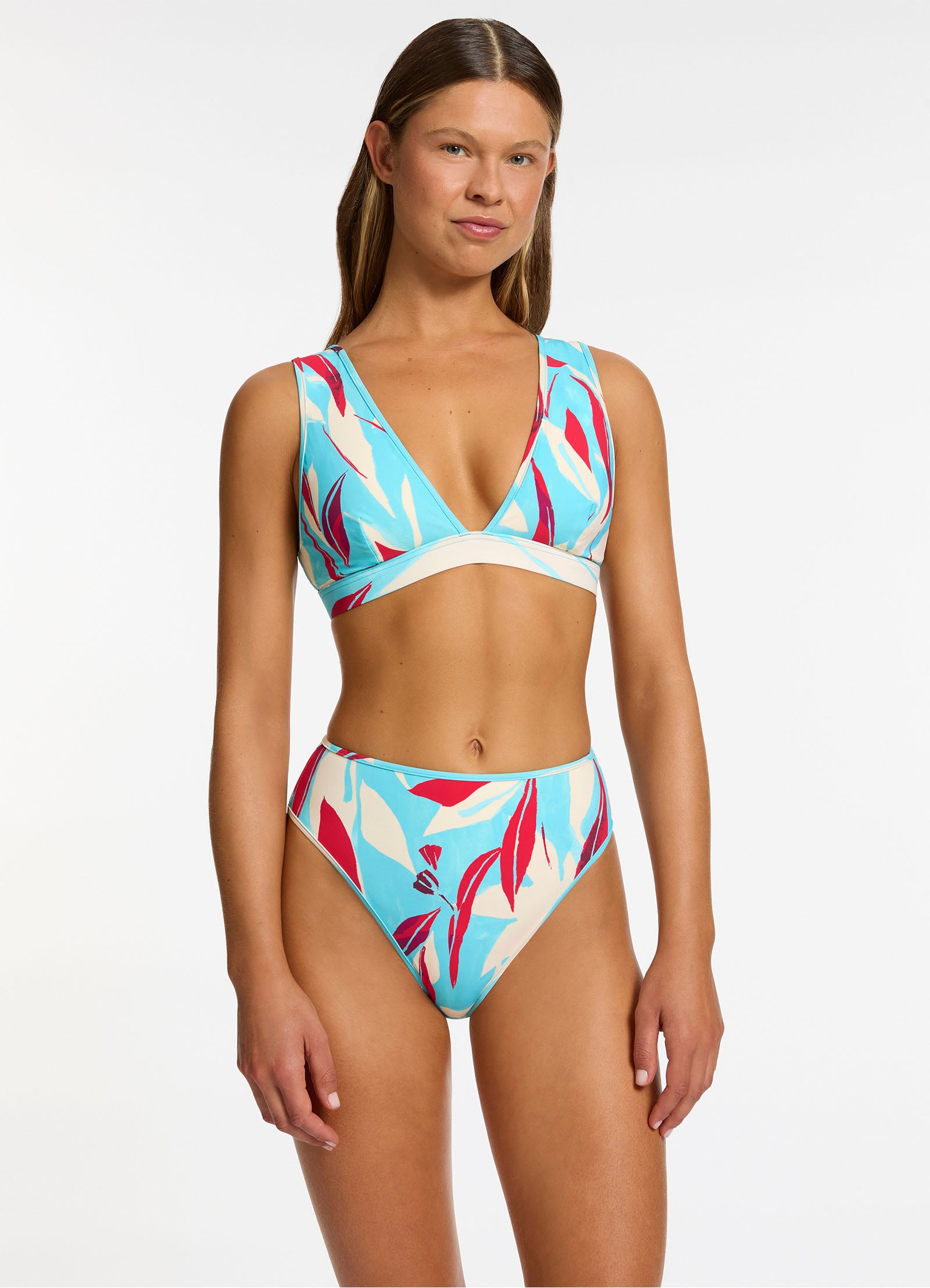 Dolce High Waist High Leg Bikini Bottom for Women - Sexy Swimwear for Beach, Pool & Vacation | Plus Size Swim Shorts for Summer