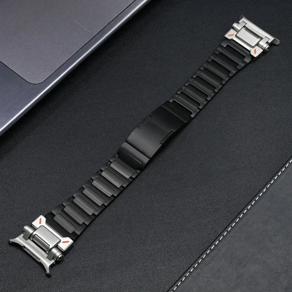 Samsung Galaxy Watch Ultra Titanium Band - Premium Durable Strap for Men & Women - Perfect for Fitness Tracking, Outdoor Adventures & Everyday Wear