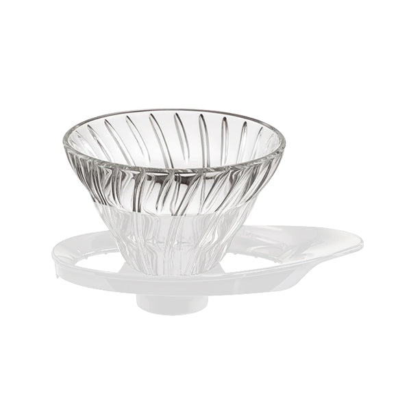 Hario V60 Glass Coffee Dripper - Perfect for Pour Over Brewing at Home, Office, or Travel