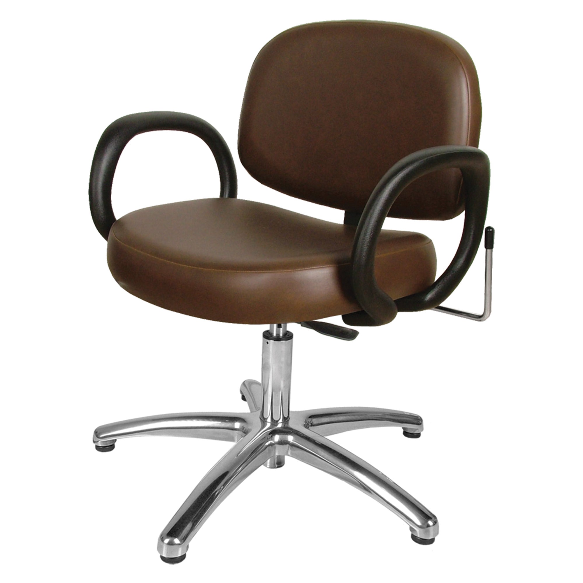 Kiva Lever Control Shampoo Chair - Adjustable Salon Hair Washing Chair with Footrest - Perfect for Hair Salons, Spas & Home Use