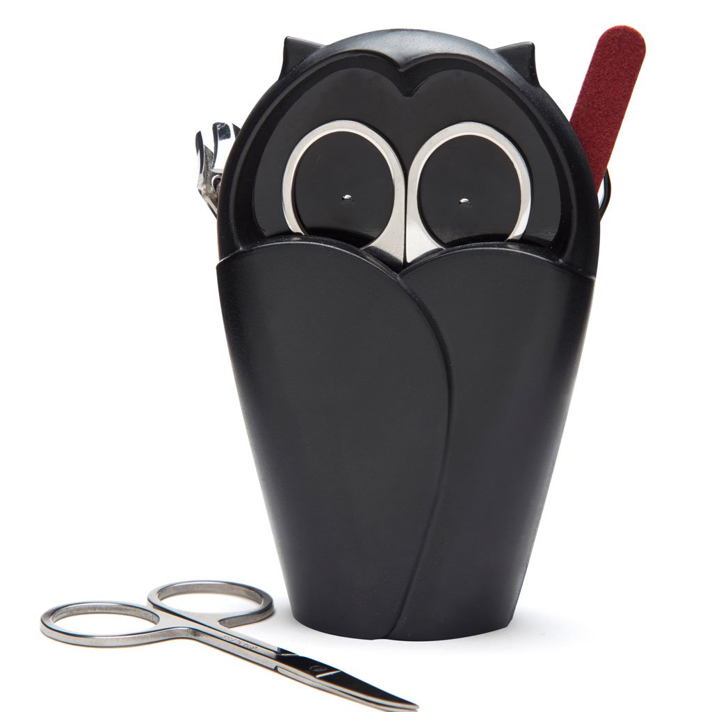 Premium White Archie Nail Scissors Holder - Organize & Protect Your Manicure Tools | Perfect for Home Salons, Travel Kits & Beauty Storage