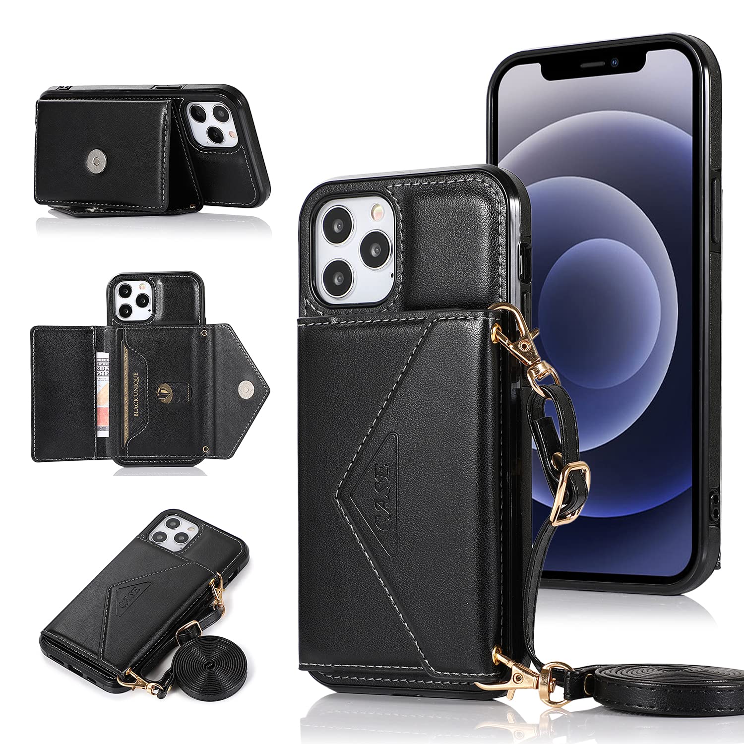 Elegant Wallet Case for iPhone 13 6.1