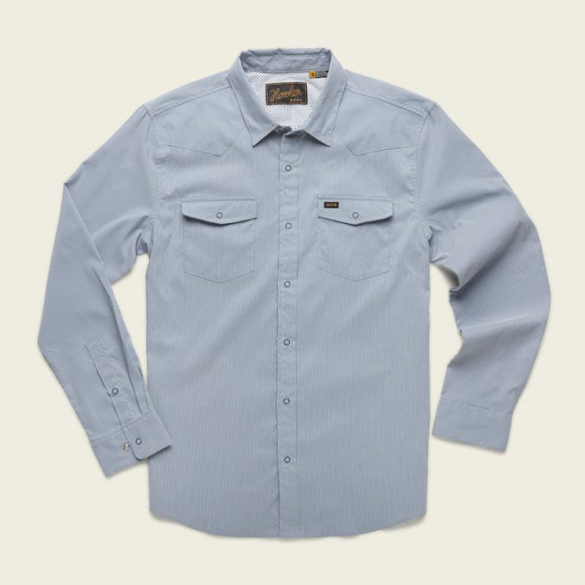 Men's H Bar B Tech Long Sleeve Shirt - Comfortable & Durable Workwear for Outdoor Activities, Hiking & Casual Wear