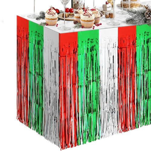 Red & Silver & Green