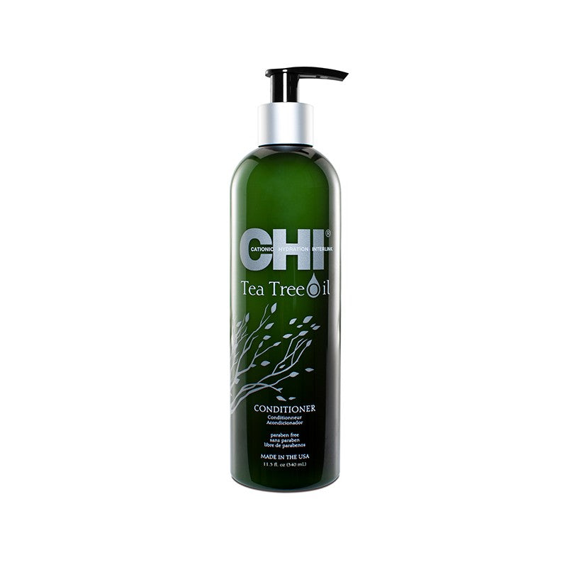 CHI Tea Tree Oil Conditioner 340ml - Hydrating & Scalp Care for Dry, Itchy Scalp - Perfect for Daily Hair Care & Salon Use