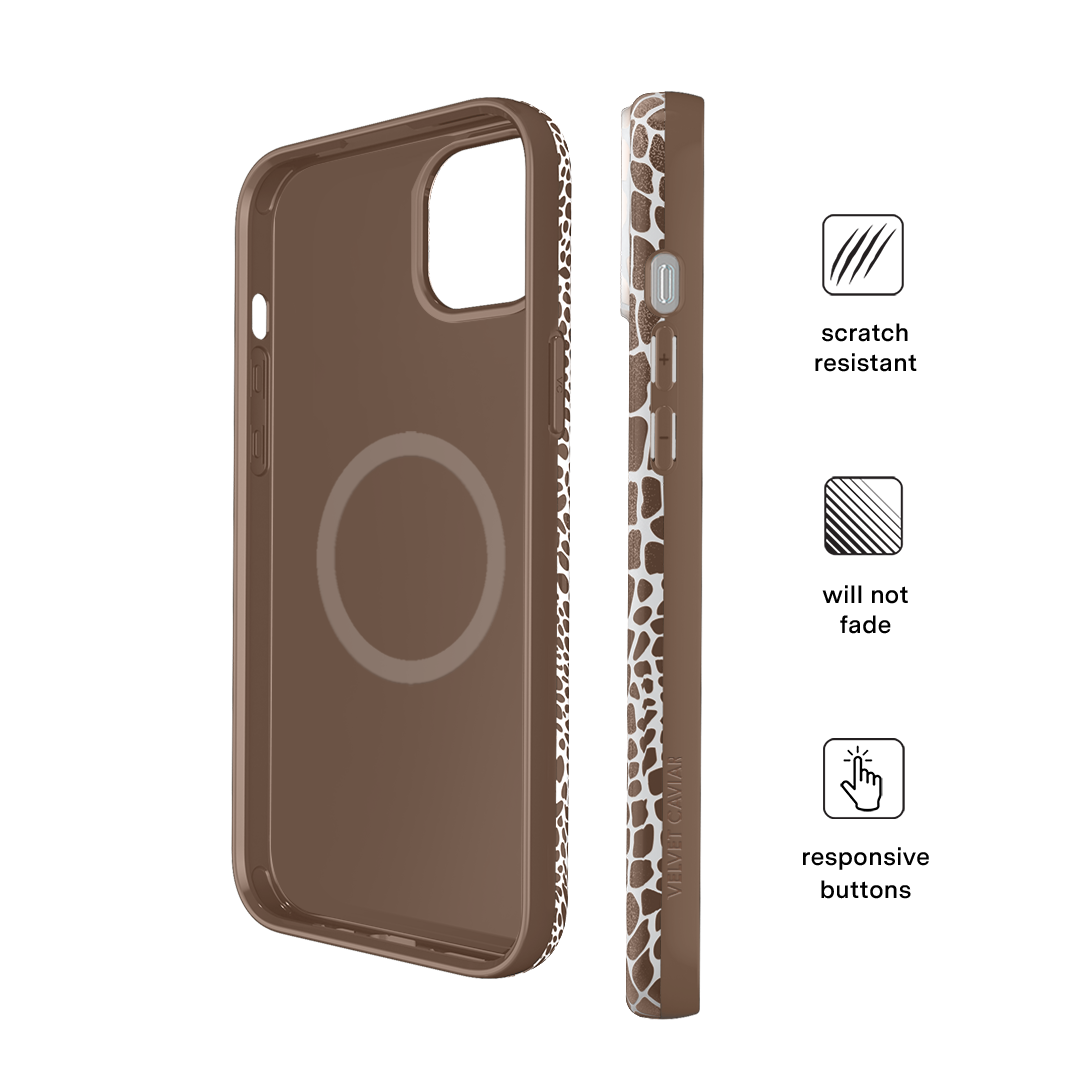 Durable Himalayan Salt Crystal iPhone Case - Shockproof & Stylish Phone Cover for iPhone 13/14/15 Pro Max - Perfect for Yoga, Meditation & Stress Relief