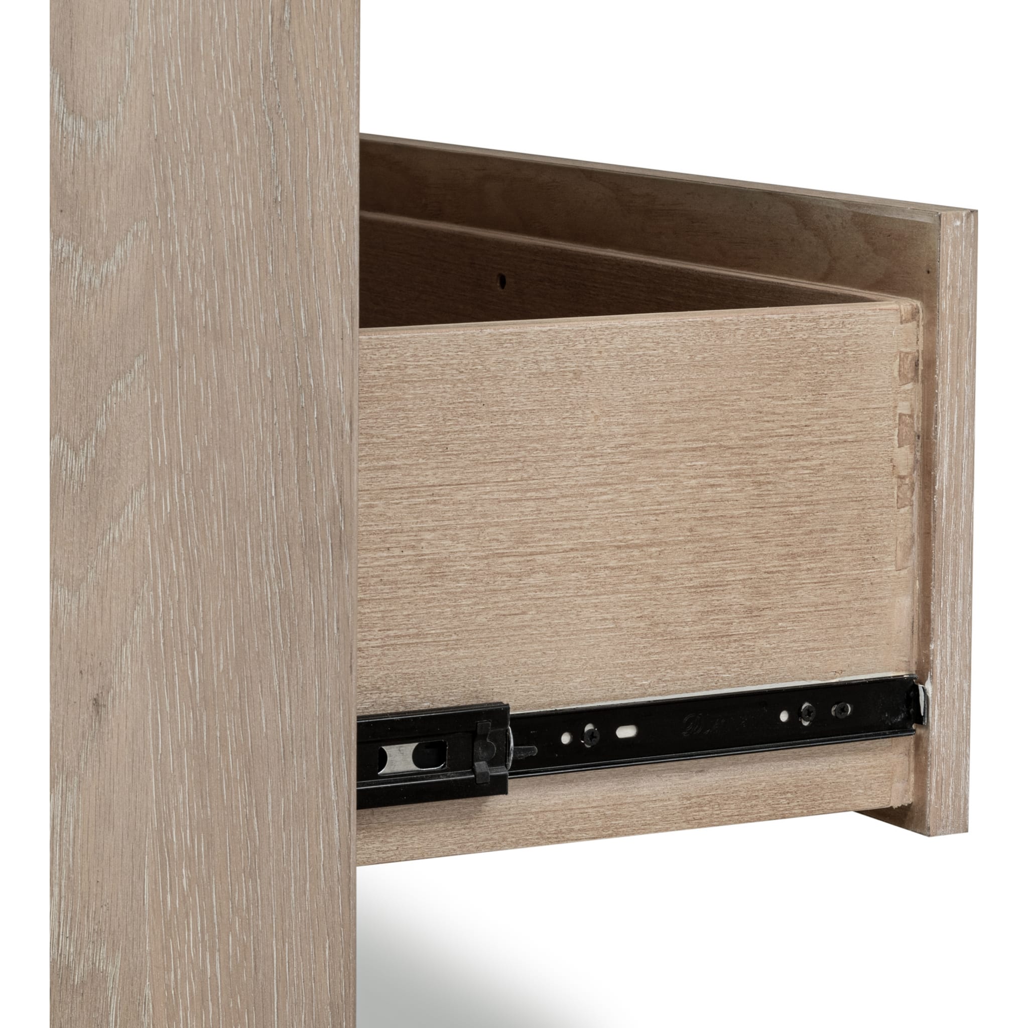 Gardenia 5-Drawer Oak Wood Chest in Chai - Vintage Storage Cabinet for Bedroom, Living Room & Office Organization