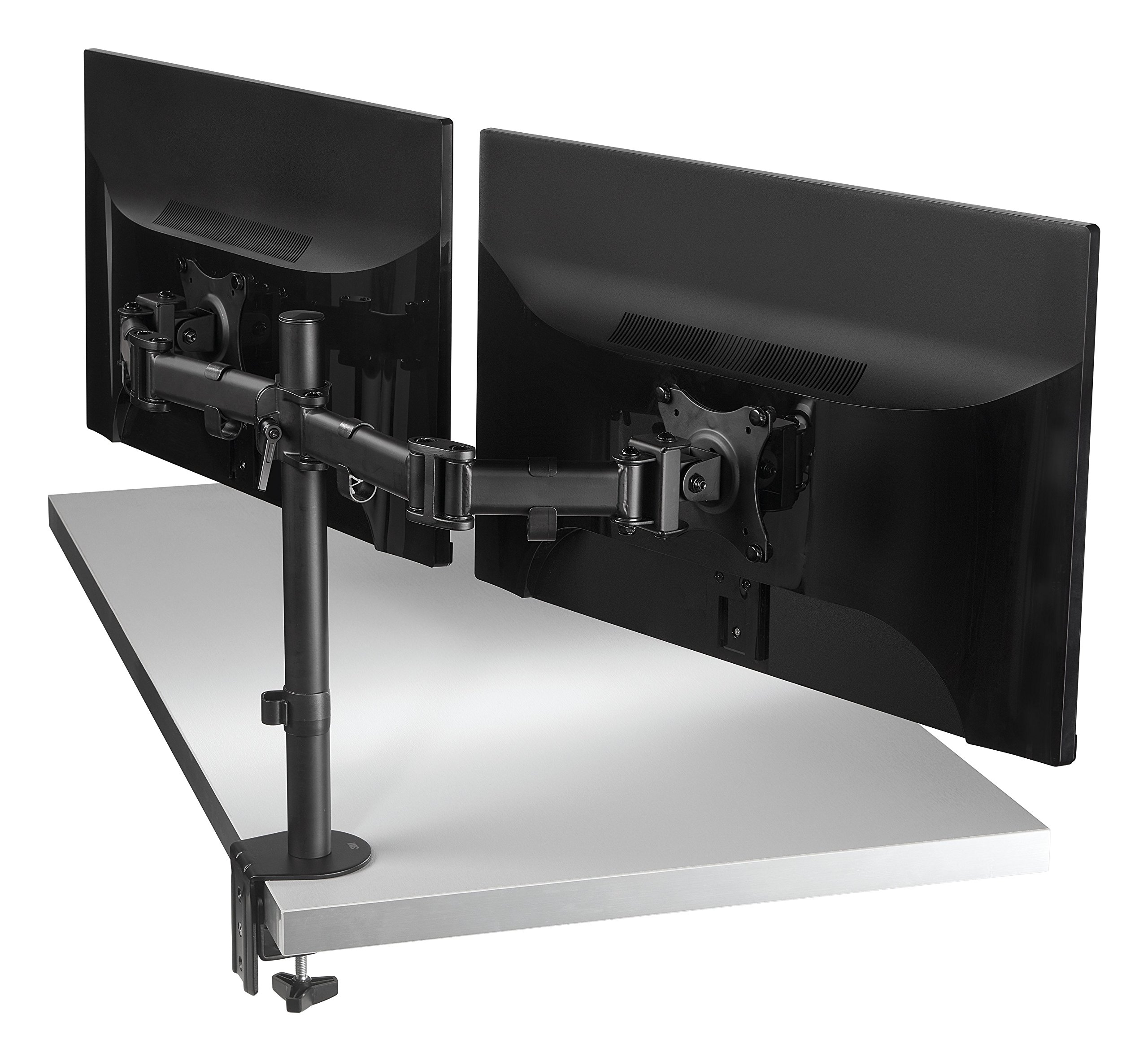 3M Dual Monitor Mount Stand - Adjustable Ergonomic Monitor Arm for 13