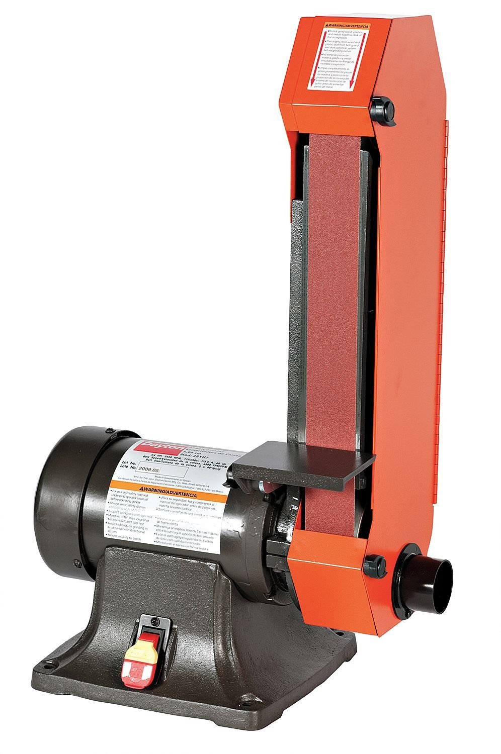 2x48 Belt Grinder 3/4HP Dual Voltage 120V/240V 7A/3.5A - Professional Metal Woodworking Tool for Knife Making, Sharpening & DIY Projects