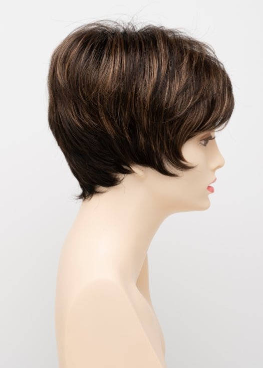 Angel Synthetic Wig with Basic Cap - Natural Look Human Hair Wig for Women - Perfect for Cosplay, Daily Wear, and Special Occasions