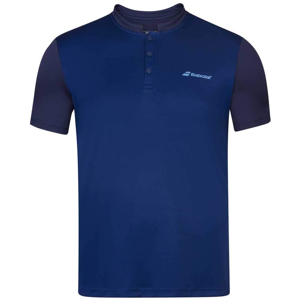Babolat Men's Performance Tennis Polo Shirt - Moisture Wicking & Breathable for Competitive Play & Training