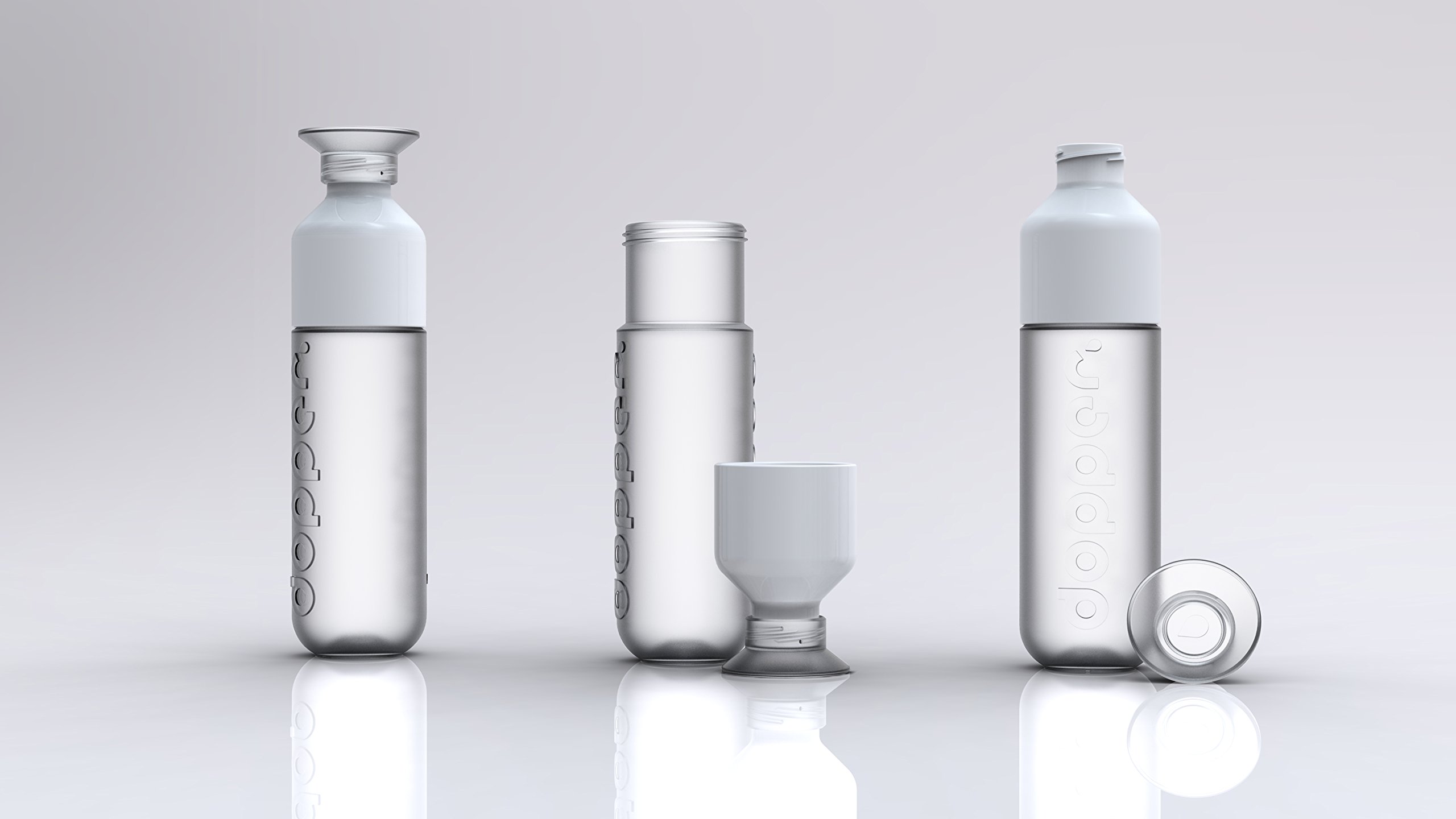 Preserve 27000 Reusable Water Bottle - 27oz BPA-Free, Eco-Friendly & Leak-Proof - Pure White | Perfect for Gym, Hiking, Office & Everyday Hydration