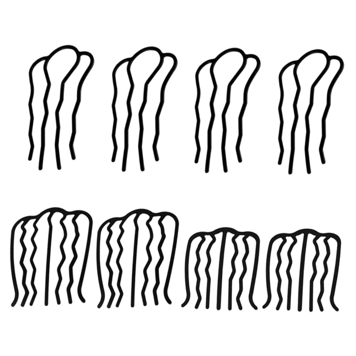 Beavorty 8pcs Hair Combs Set for Women - DIY Hairstyles & Styling Accessories