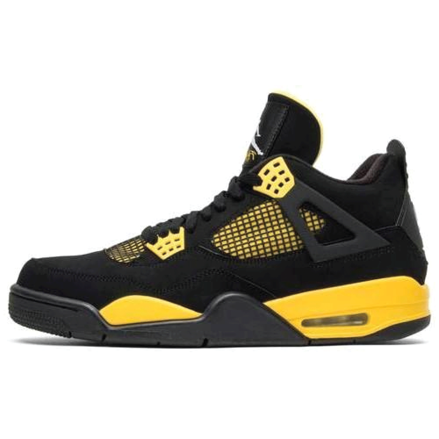 Air Jordan 4 Retro Yellow Thunder Men's Basketball Shoes - Limited Edition Sneakers for Streetwear & Casual Fashion | Perfect for Basketball, Gym & Everyday Wear