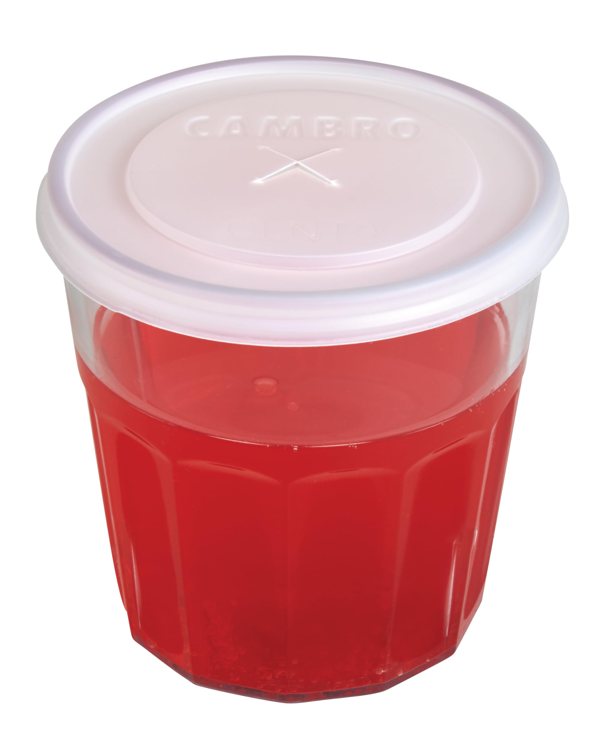 Cambro CLNT9190 Disposable Lids for 8oz Newport Tumbler NT9-1000 - 1000 Pack - Perfect for Restaurants, Cafes & Takeout Services