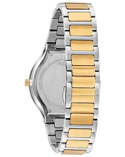 Bulova 98E117 Millenia Men's Watch - 2-Tone Stainless Steel Band | Classic Dress Watch for Business, Formal Events & Everyday Wear