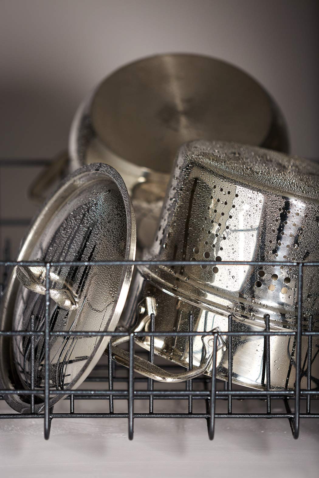 Premium 8-Inch Stainless Steel Steamer Basket - All-Clad Universal Food Steamer for Healthy Cooking | Perfect for Vegetables, Dumplings & Seafood | Stovetop & Induction Compatible