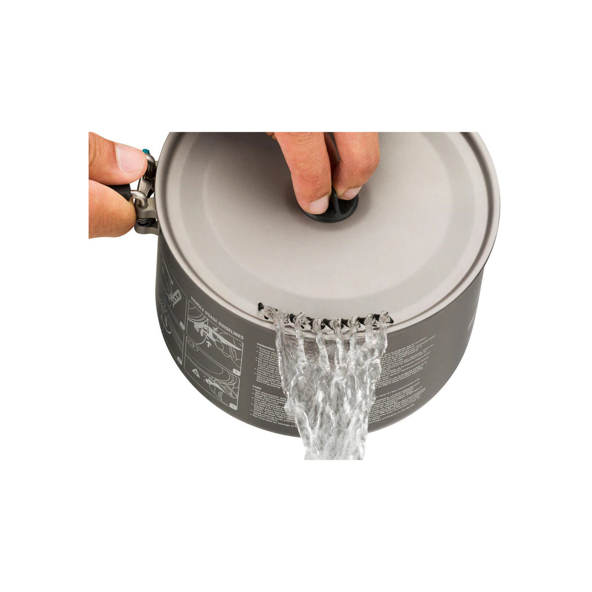 Alpha Pot - Premium Non-Stick Cooking Pot with Lid, Durable Ceramic Coating for Healthy Frying & Boiling - Perfect for Home Kitchen, Camping & Outdoor Cooking