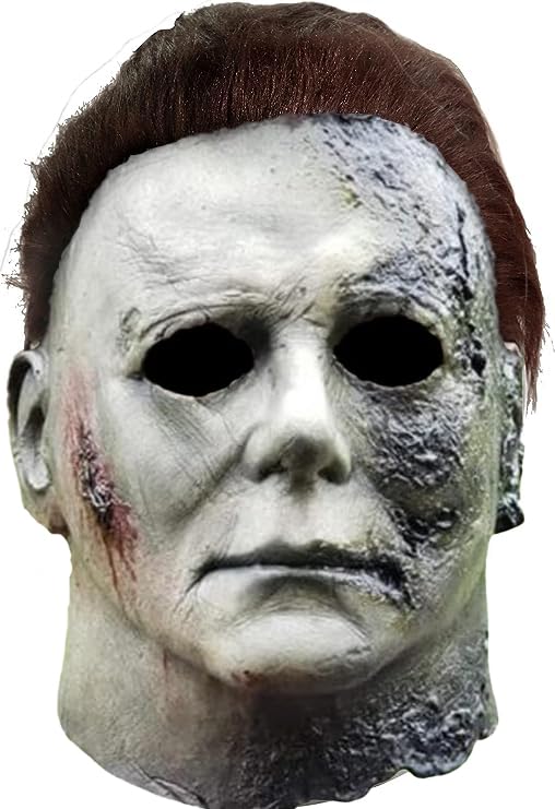 Michael Myers Halloween Mask - Scary Horror Cosplay Mask for Halloween Parties & Costume Events | Perfect for Trick or Treat, Haunted Houses & Horror Movie Nights