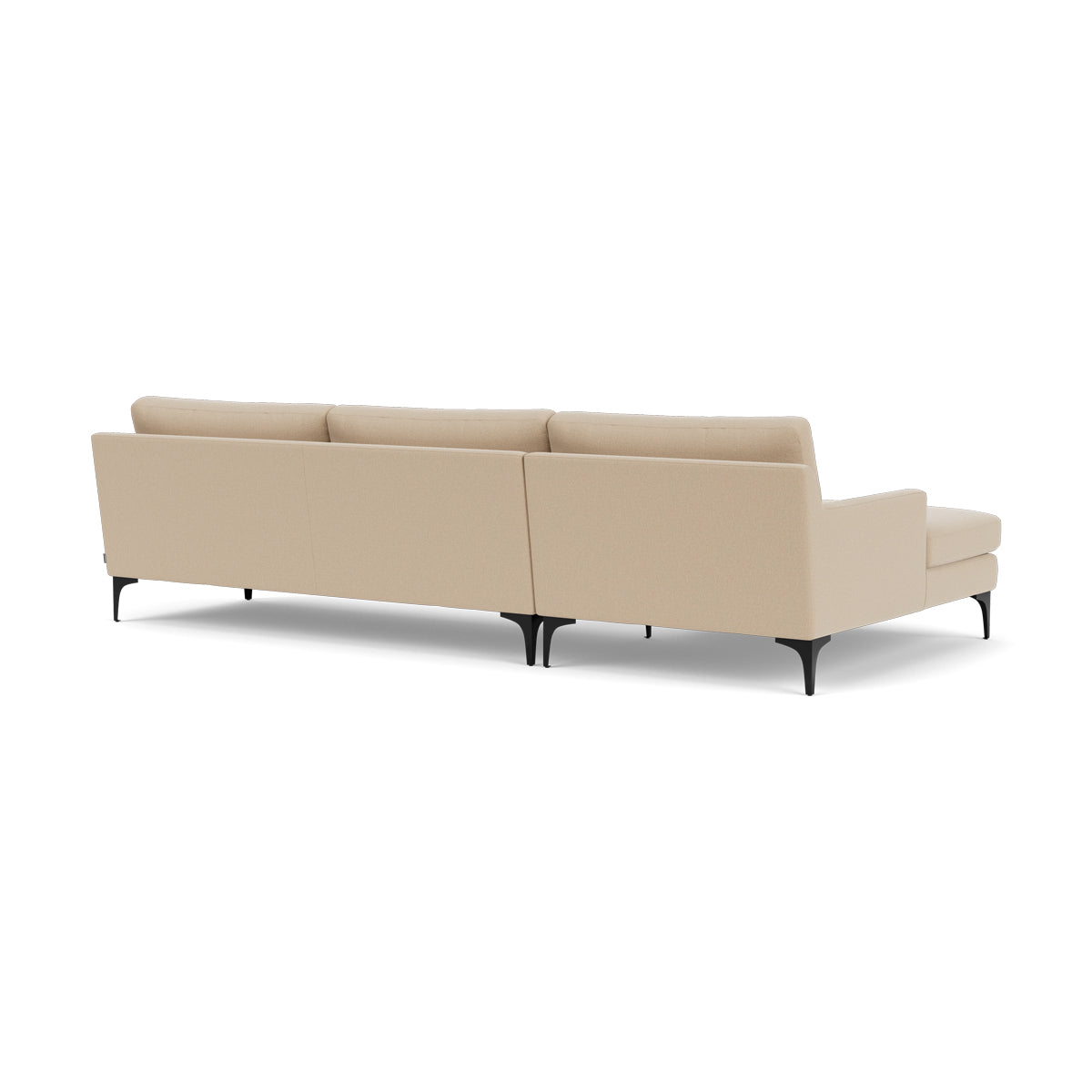 Astha Fabric Left Chaise Sofa - Modern L-Shaped Sectional Couch with Reversible Design for Living Room, Lounge & Home Theater Comfort