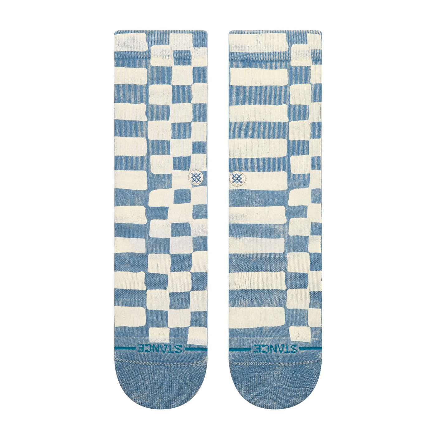 Premium Adult Crew Socks - Cruzer Crew Bluesteel - Comfortable Cotton Casual Socks for Men & Women - Perfect for Work, Sports & Everyday Wear