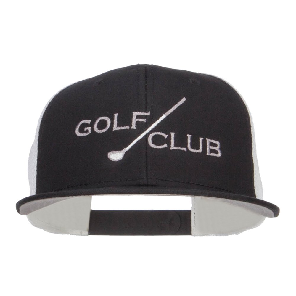 Custom Embroidered Golf Club Mesh Snapback Cap - Adjustable Dad Hat for Men & Women - Perfect for Golfing, Outdoor Sports & Casual Wear