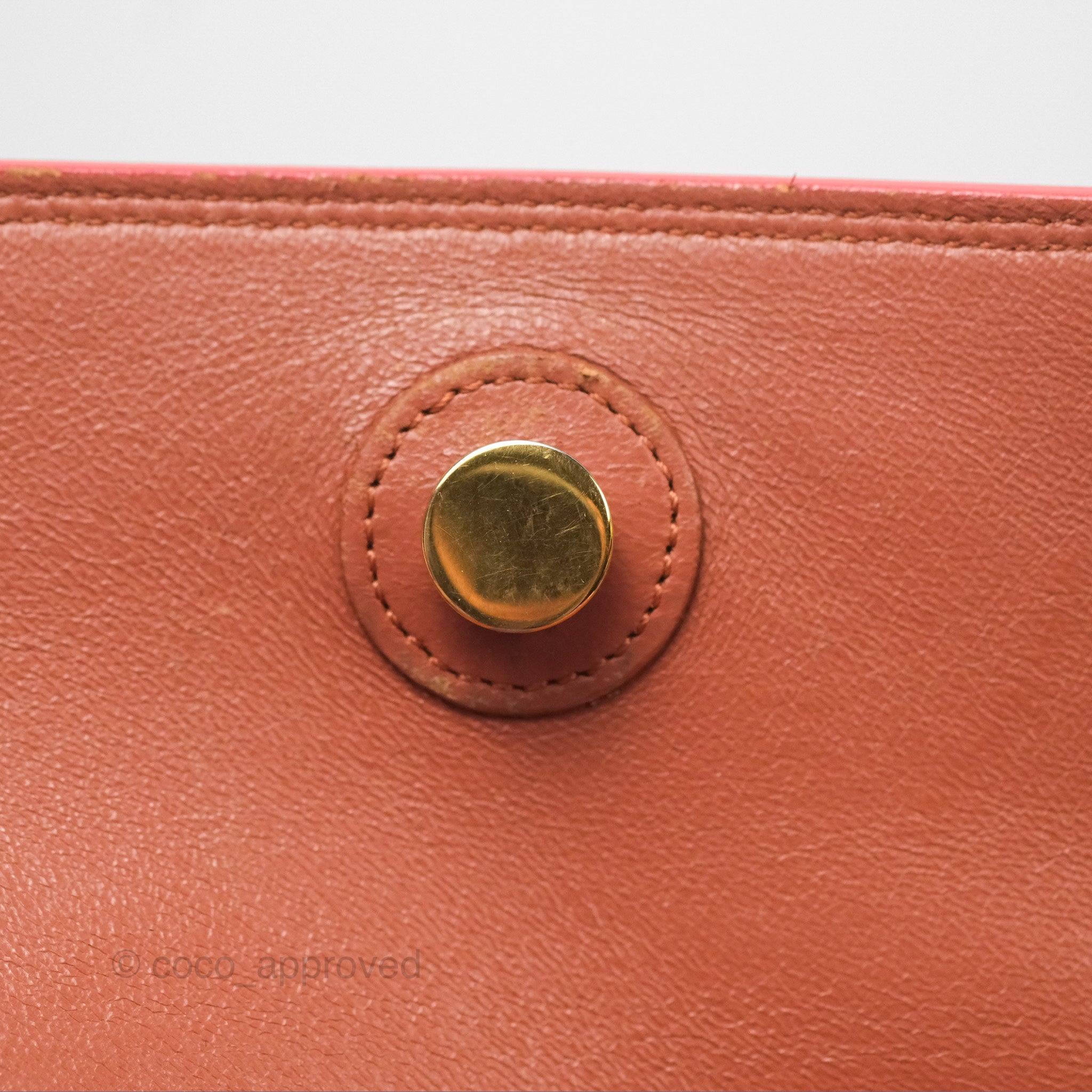 Celine Micro Belt Bag in Terracotta | Smooth Leather with Gold Hardware | Perfect for Work, Travel & Everyday Use