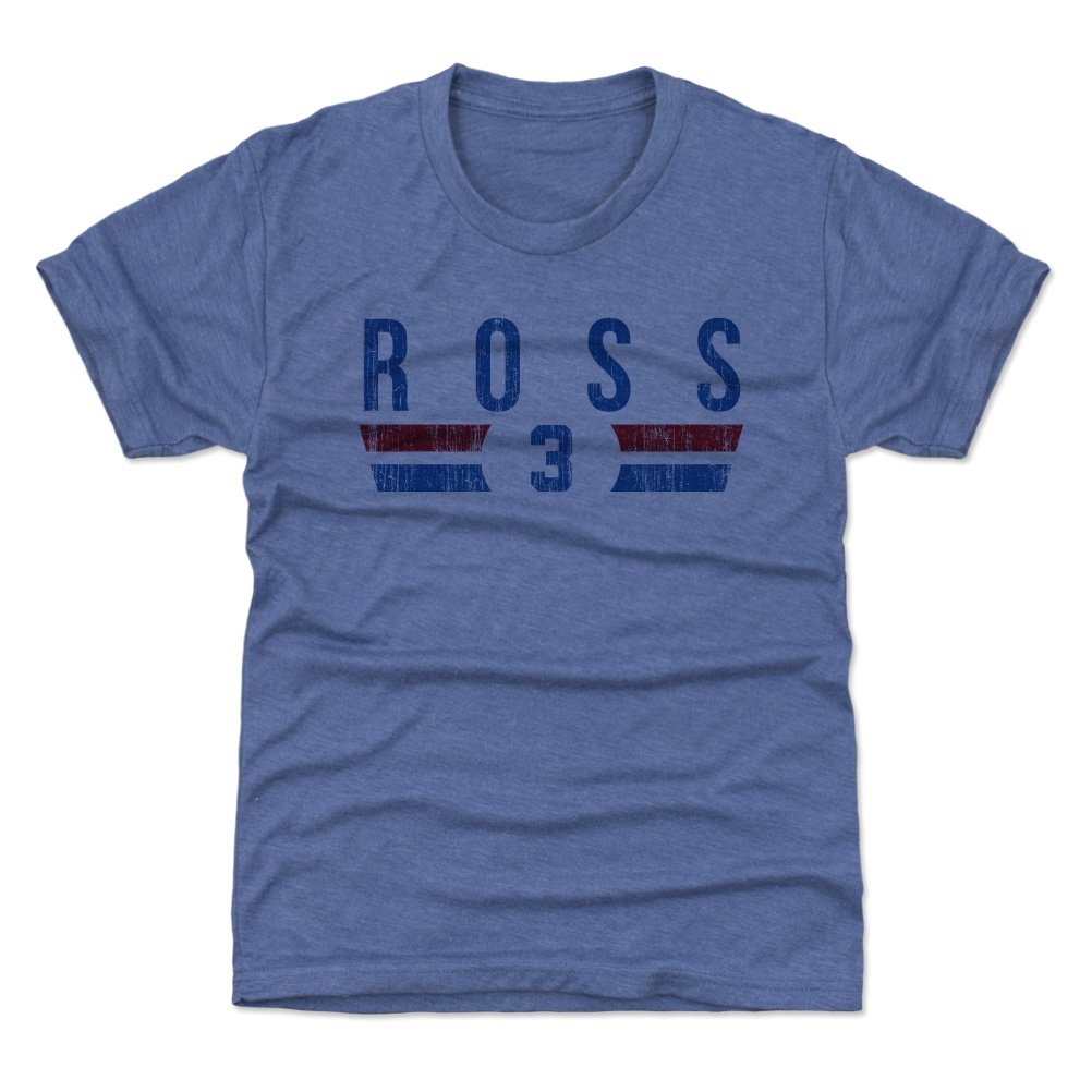 500 LEVEL David Ross Youth Baseball T-Shirt - Official MLB Font Style for Kids - Perfect for Baseball Games, Fan Events & Sports Apparel Gifts