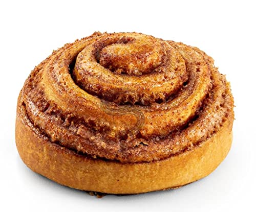 Stern's Bakery Cinnamon Swirl Danish Pastries - 18 Individually Wrapped 3oz Breakfast Snacks | Dairy Free, Nut Free & Kosher Certified | Perfect for Vending Machines, Lunchboxes, Office Snacks & On-the-Go Breakfast