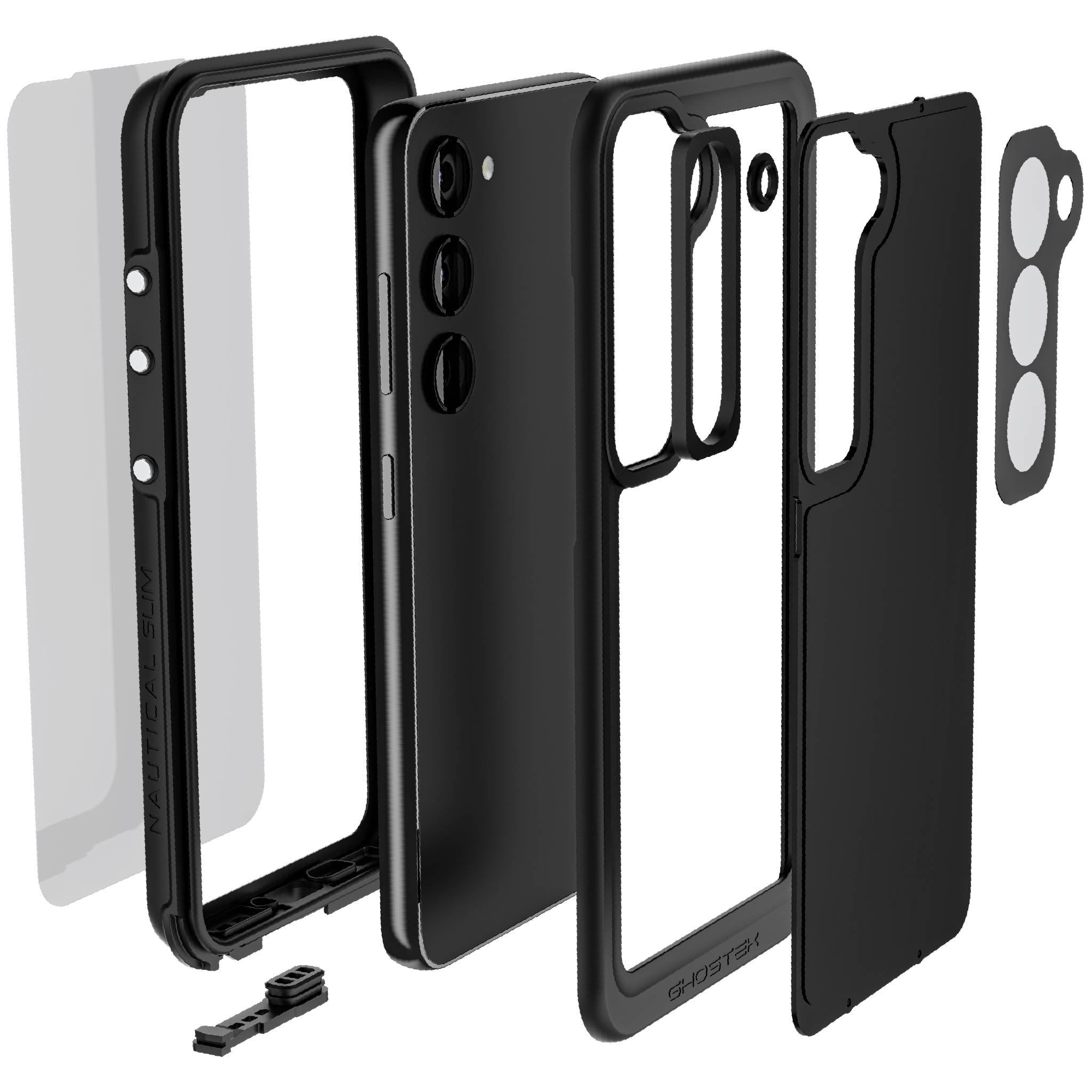 Samsung Galaxy S23 Waterproof Case with Built-in Screen Protector - Ultra Slim & Shockproof Phone Cover for Swimming, Diving & Outdoor Activities