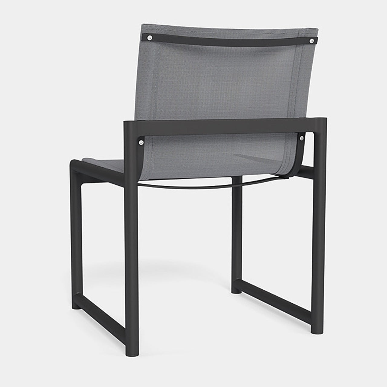 Breeze XL Outdoor Armless Dining Chair - Weather-Resistant Patio Furniture for Garden, Poolside & Backyard Relaxation