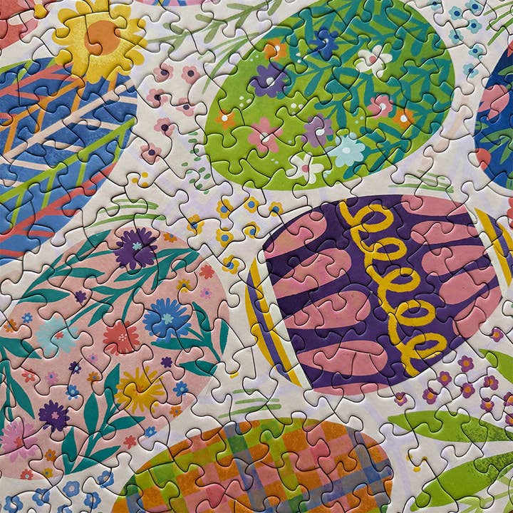 Feeling Eggstra 500-Piece Jigsaw Puzzle - Fun Family Activity & Home Decor for Adults and Kids
