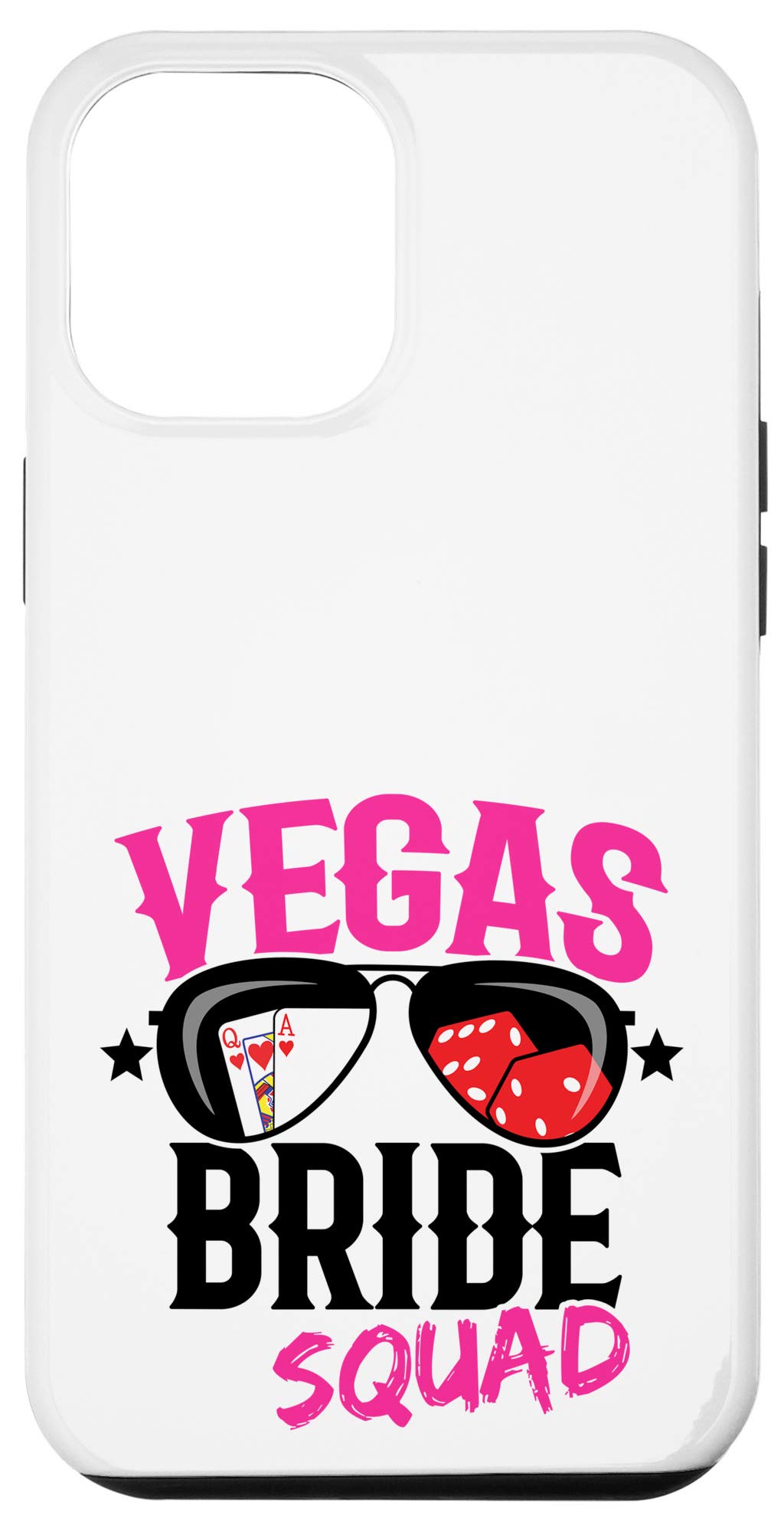 iPhone 12 Pro Max Case - Vegas Bachelorette Party Accessory - Bride Squad Gift - Perfect for Wedding Events & Bachelorette Celebrations