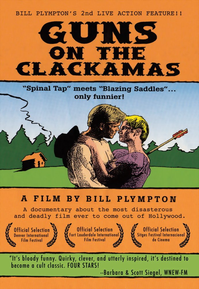 Guns on the Clackamas by Bill Plympton - Graphic Novel | Dark Comedy | Satirical Western | Perfect for Comic Collectors & Alternative Fiction Fans