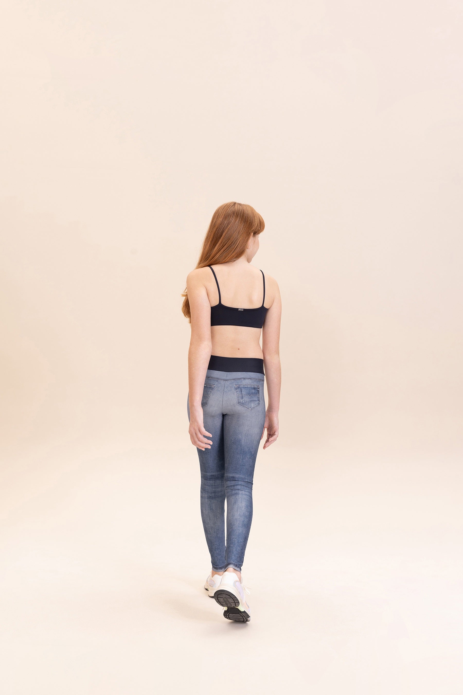 Kids Denim Leggings - Stretchy & Comfortable Basic Jeans for Girls & Boys - Perfect for Playtime, School & Everyday Wear