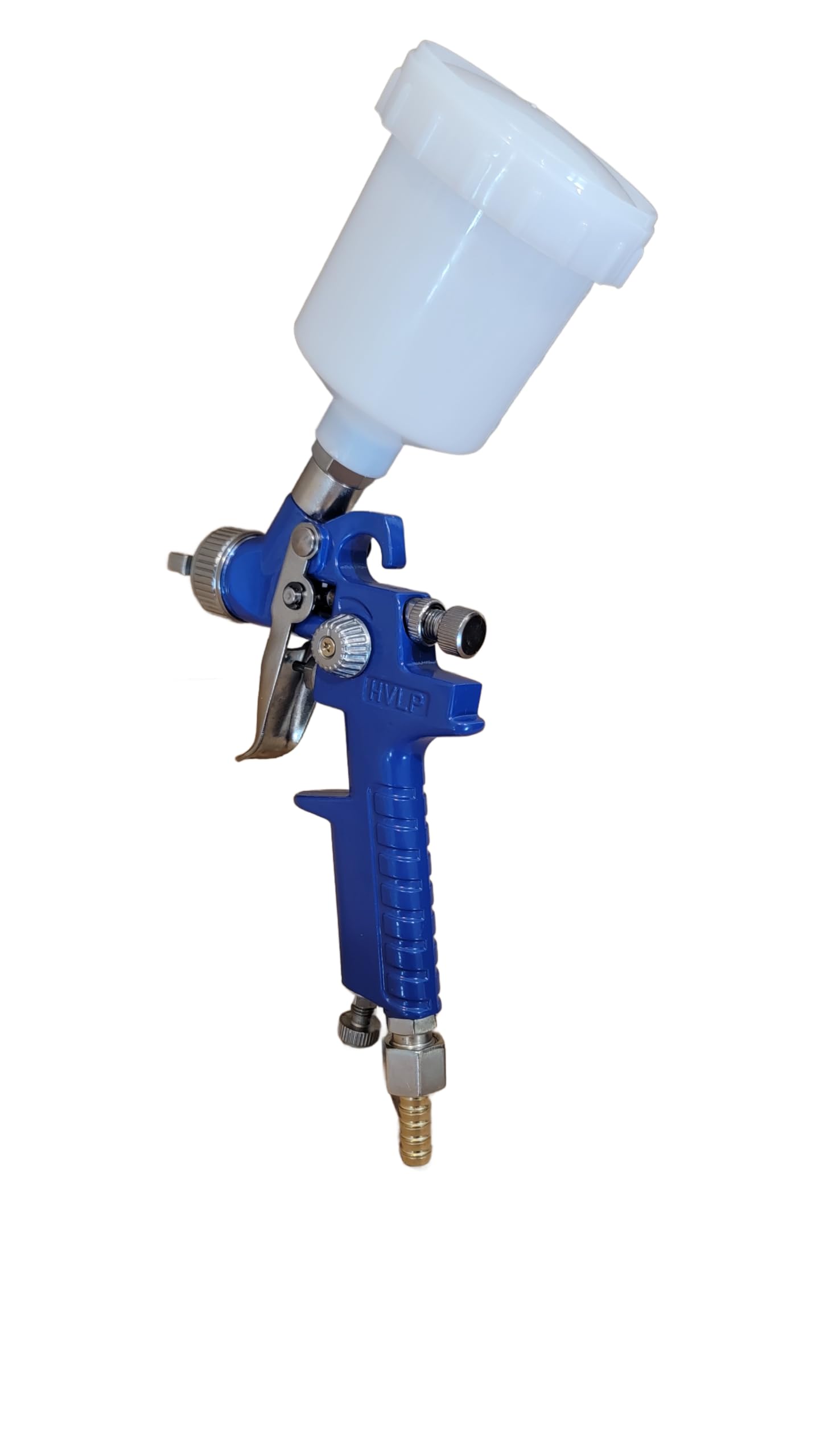 High Volume Low Pressure (HVLP) Pneumatic Air Mini Paint Spray Gun - Professional Tool for Automotive, Furniture & DIY Home Painting Projects