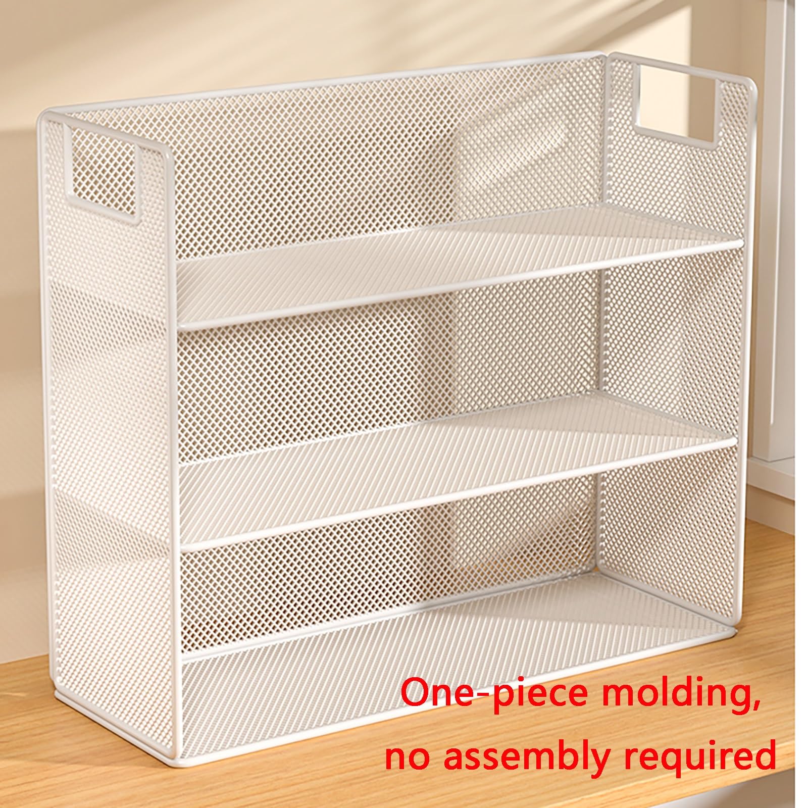 Multi-Layer Desktop Bookshelf Organizer - Black 40