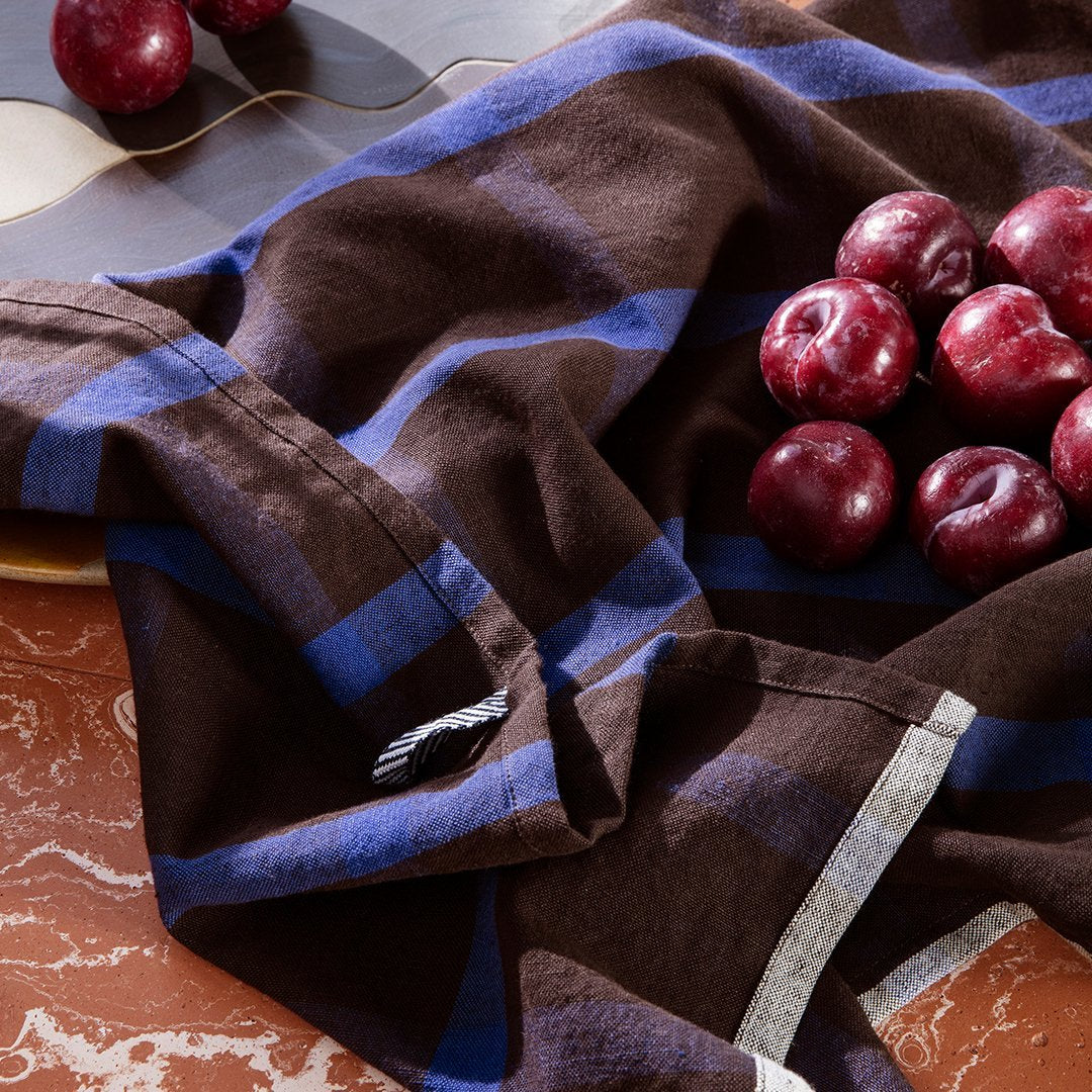 Ferm Living Hale Tea Towel - Premium Cotton Kitchen Towel for Drying Dishes, Cleaning & Decor - Perfect for Modern Kitchens & Home Decor
