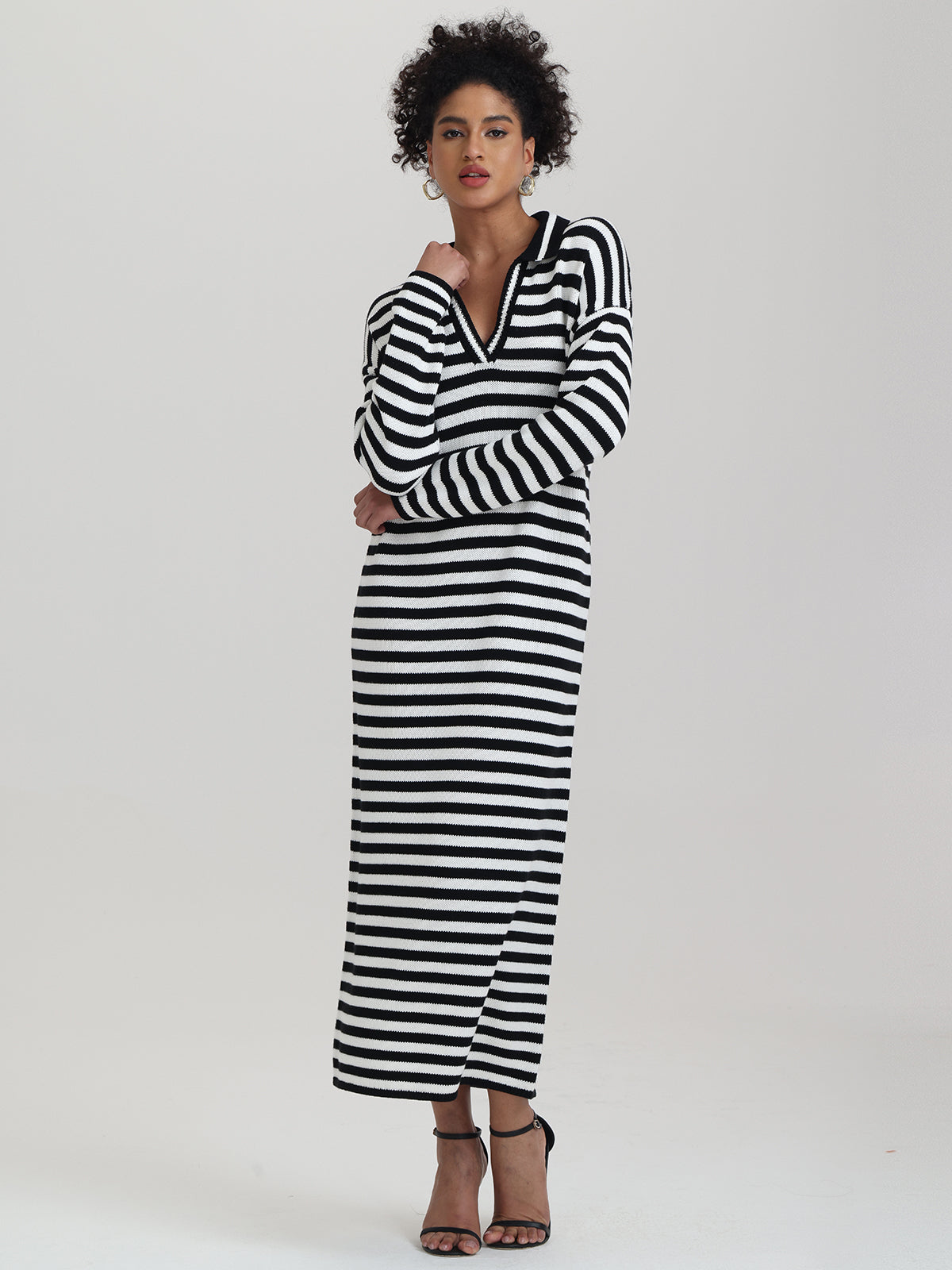 Raya: Women's Stripe Polo Dress - Casual Summer Outfit for Beach, Office & Everyday Wear