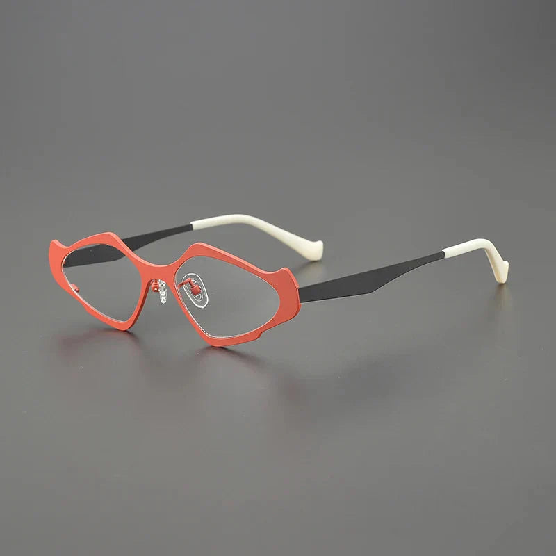 Karen Cat Eye Titanium Glasses Frame - Lightweight & Durable Eyewear for Women | Perfect for Fashion, Office & Everyday Wear