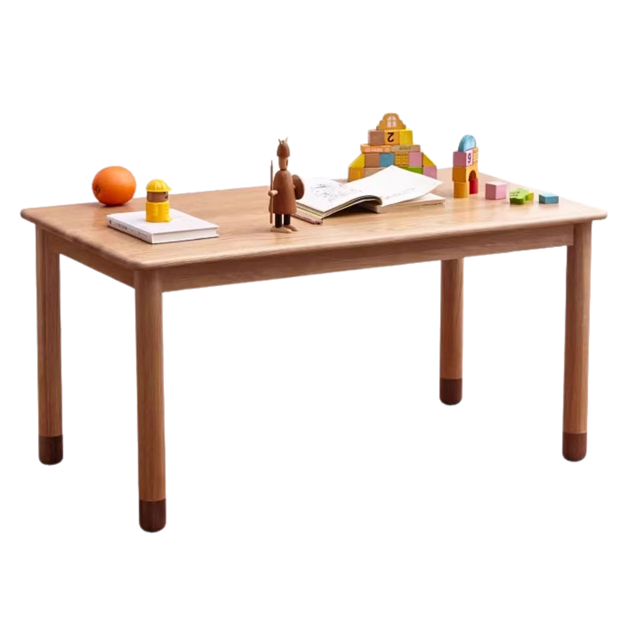 47.7x21.6x19.6 inch/ 120x55x50 cm/ Natural wood color/  children's handmade table