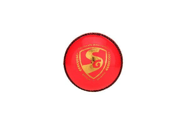 Premium SG Club Cricket Ball - Pink Senior Size (1 Ball) - Perfect for Club Matches, Training & Competitive Play
