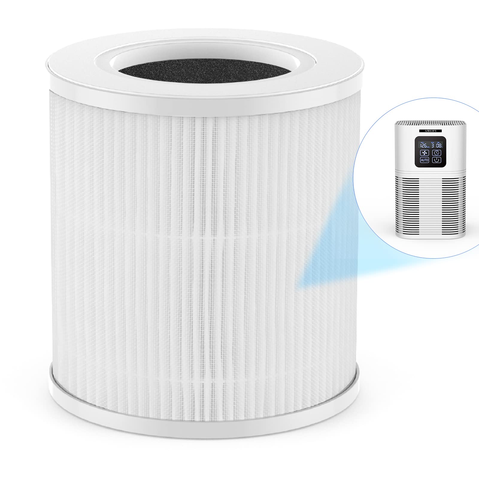 Best Air Purifiers with HEPA Filter for Home, Office & Bedroom - Remove Dust, Pollen & Allergens - Quiet & Energy Efficient Air Cleaner for Better Breathing & Sleep