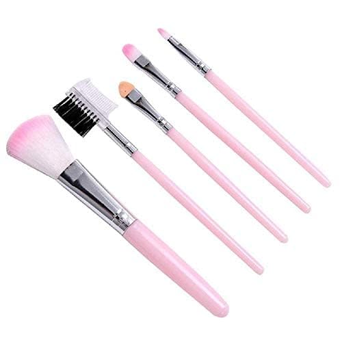 Gold Max 6155 Professional Makeup Kit with 5-Piece Brush Set & 2 Blender Puffs - Multicolor Cosmetics Collection for Makeup Artists & Beginners | Perfect for Daily Use, Special Occasions & Travel