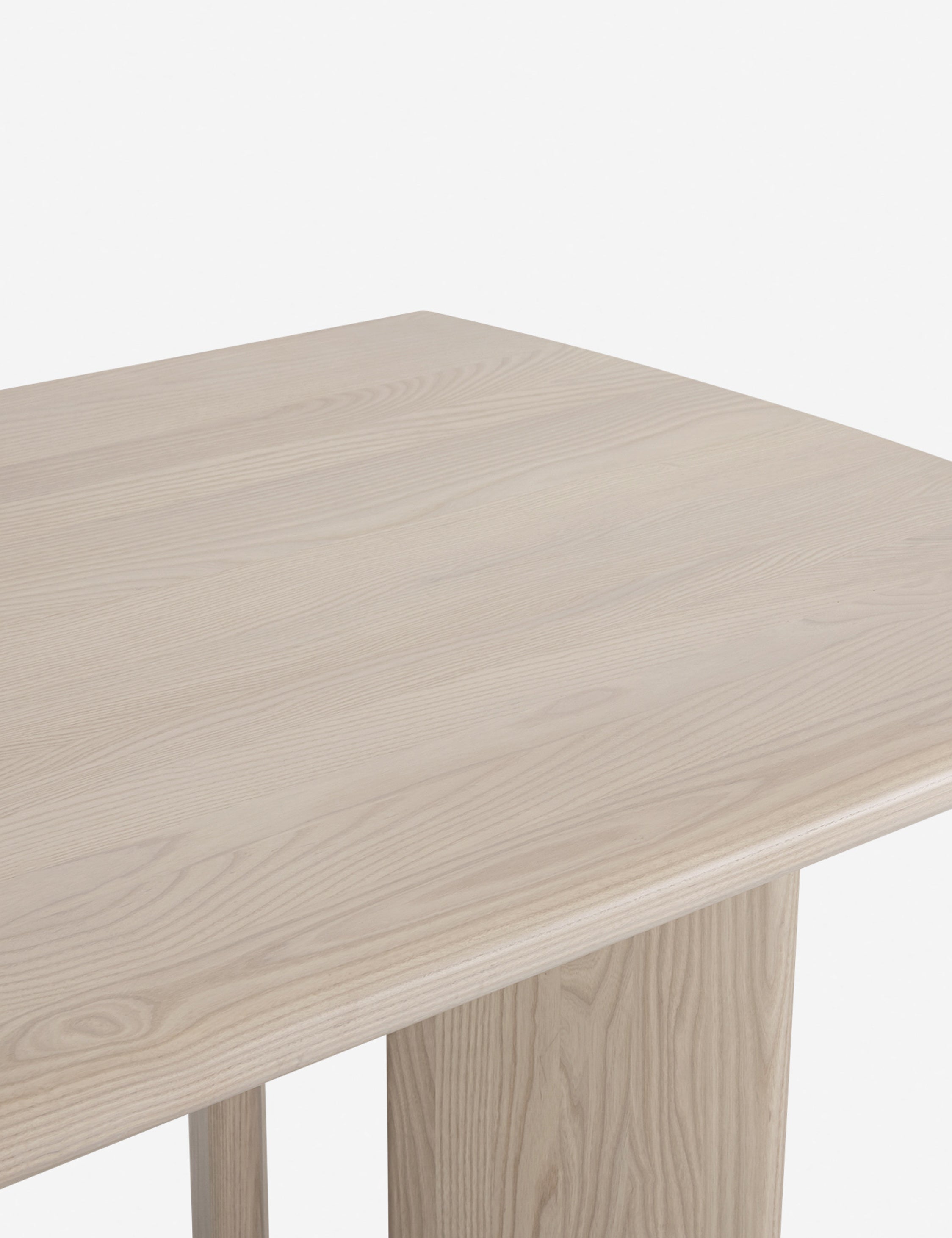 Sun at Six Crest Dining Table - Modern Solid Wood Dining Table for Kitchen & Dining Room - Perfect for Family Gatherings & Dinner Parties