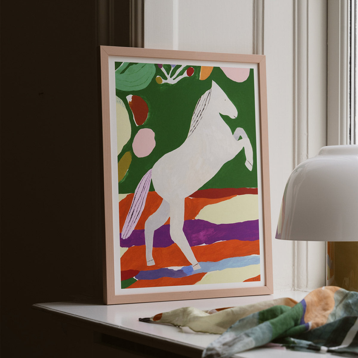Premium Horse Art Print - Elegant Wall Decor for Living Room, Bedroom & Office | The Poster Club