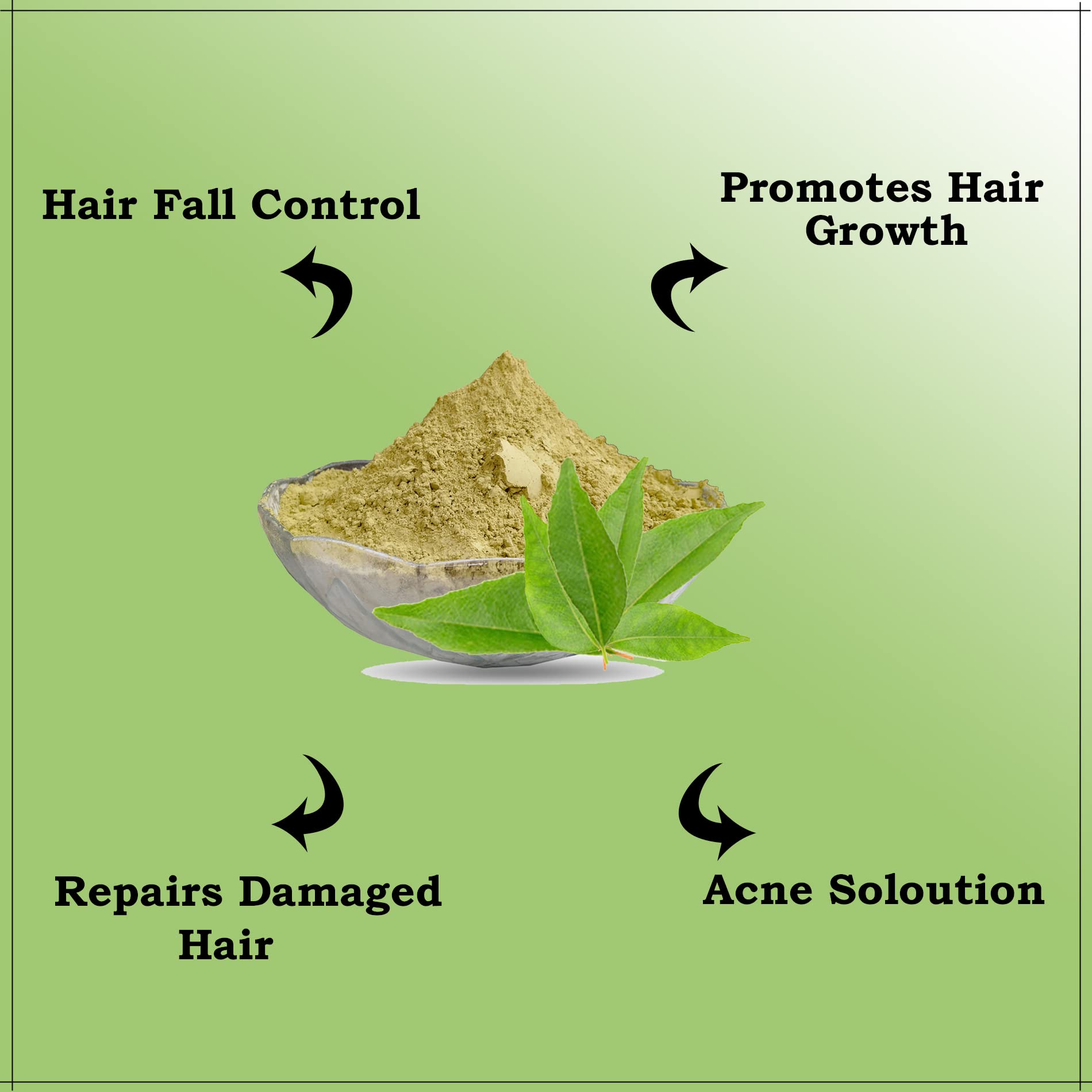 Keegan Herbal Natural & Pure Amla Powder, Bhringraj Powder, Curry Leaves Powder, Indigo Powder, Hibiscus Powder for Hair Growth & Scalp Care | 5-Pack (50g Each) | DIY Hair Masks, Natural Hair Treatment, Ayurvedic Remedies for Healthy Hair